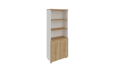 Mio Beş Bölmeli Yarım Kapaklı Dolap 75X38X190