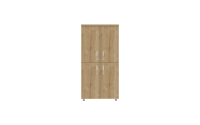 Mio Dört Bölmeli 4 Ayrı Melamin Kapaklı Dolap 75X38X155