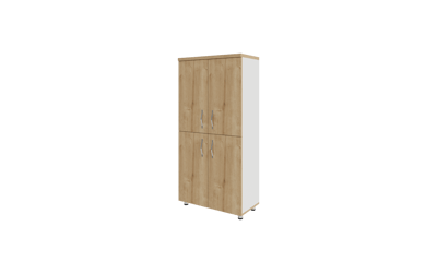 Mio Dört Bölmeli 4 Ayrı Melamin Kapaklı Dolap 75X38X155