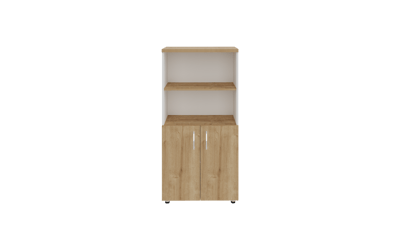 Mio Dört Bölmeli Yarım Kapaklı Dolap 75X38X155