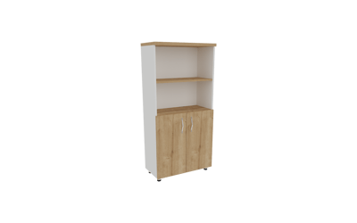 Mio Dört Bölmeli Yarım Kapaklı Dolap 75X38X155