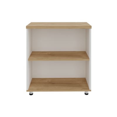 Mio İki Bölmeli Açık Raflı Dolap 75X38X85