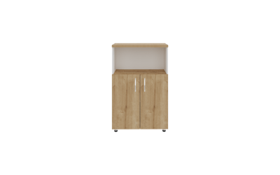 Mio Üç Bölmeli Yarım Kapaklı Dolap 75X38X120