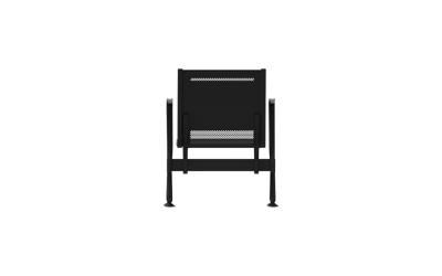 Steel Soft Tekli Kollu Bekleme Koltuğu