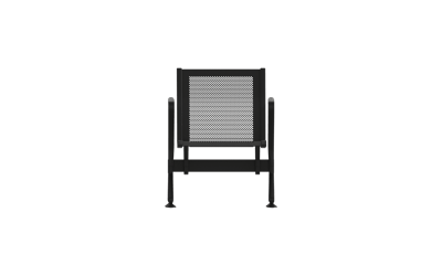 Steel Tekli Kollu Bekleme Koltuğu