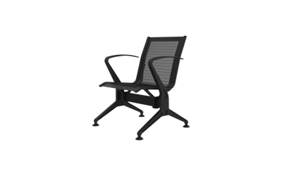 Steel Tekli Kollu Bekleme Koltuğu
