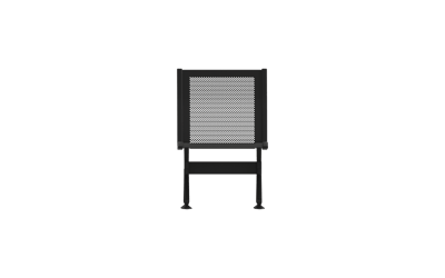 Steel Tekli Kolsuz Bekleme Koltuğu