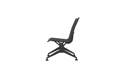 Steel Tekli Kolsuz Bekleme Koltuğu