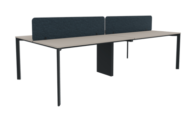 Tetra Dörtlü Workstation 242X138 cm