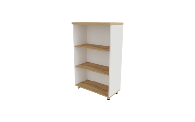 Mio Üç Bölmeli Açık Raflı Dolap 75X38X120