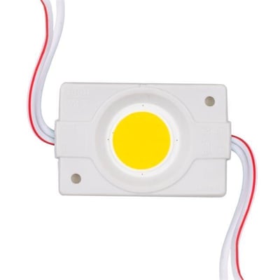 12 Volt 2.4 Watt Gün Işığı COB LED Modül - 40x22 mm