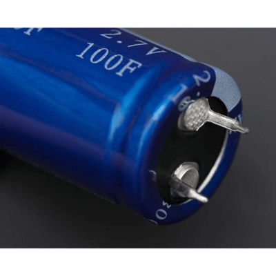 2.7V 100F Süper Kapasitör 22x45mm