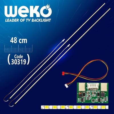 22'' Inch 69 Ledli 48 Cm Universal Monitör E-LED Takımı