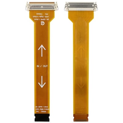 30 Pin 0.5mm Pitch 150mm Esnek Flat Kablo (FFC) LCD Panel Tamir Flexi