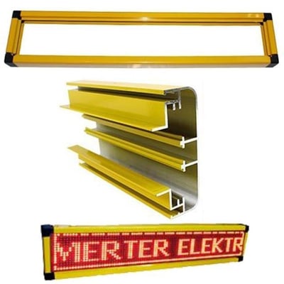 352*128 Çiftli Led Tabela Kasası
