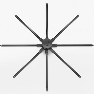 3Angle Z200 Hologram Fan 180 cm-3D LED Reklam Ekrani