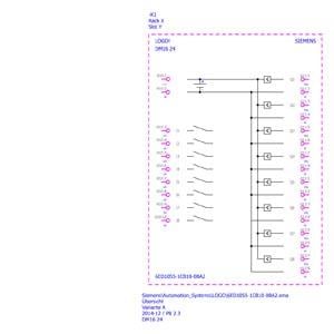 6ED1055-1CB10-0BA2 LOGO! DM16 24 Exp. mod., 4 MW, 8DI/8DO