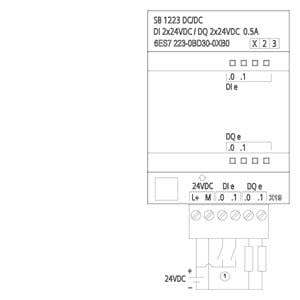 6ES7223-0BD30-0XB0 Signal Board SB1223, 2 DI/2 DO