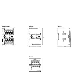 6ES7223-1BL32-0XB0 Digital I/O SM 1223, 16DI/16DO