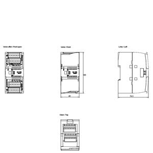 6ES7223-1PH32-0XB0 Digital I/O SM 1223, 8DI/8DO