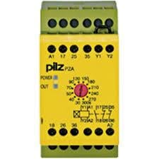 774029 PZA 300/24VDC Emniyet Rölesi – 1 N/O + 2 N/C, 30–300 sn Zaman Gecikmeli, 24V DC