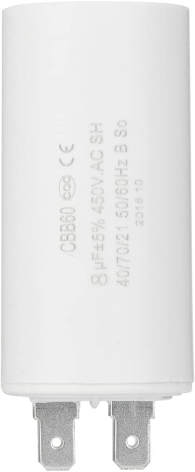 Hawcon CBB60B-2- 8µF 450V Daimi Kondansatör