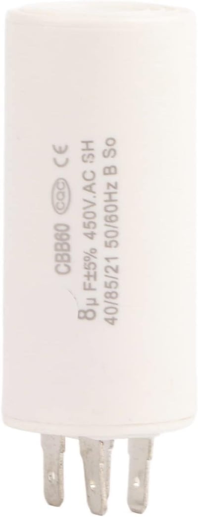 Hawcon CBB60B-2- 8µF 450V Daimi Kondansatör