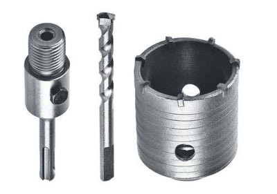BETON BUAT AÇMA PANÇ ADAPTÖRLÜ SET 100MM