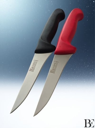 BeKnife Bemiral 14cm No.1 Kemik Sıyırma Bıçağı 10352.14-13 Fibrox Kaymaz Saplı 36mm X 140mm X 3mm Siyah