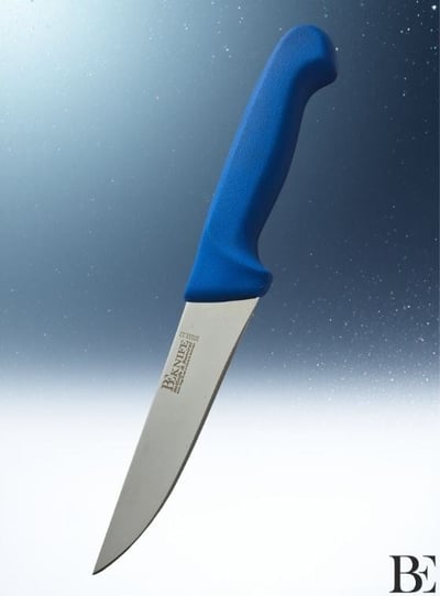 BeKnife Bemiral Bıçak No.0 12 cm 10151.12 Fibrox Kaymaz Saplı Kasap Bıçağı 30mm X 120mm X 2.5mm Mavi