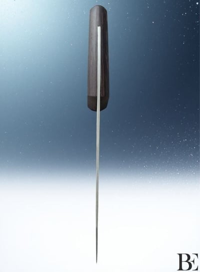 BeKnife Bemiral Bıçak No.1 14 cm 10121.14 Wenge Saplı İşlemeli Kasap Bıçağı 36mm X 140mm X 3mm