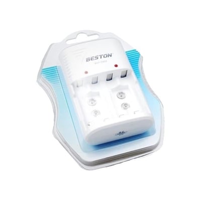 Beston BST-C802 2 - 4 Adet AA/AAA * 1 - 2 Adet 9 Volt Pil Şarj Cihazı