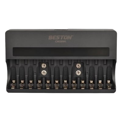 Beston C9028WL AA/AAA/9V/C Boy/D Boy/Lion Hızlı Pil Şarj Cihazı