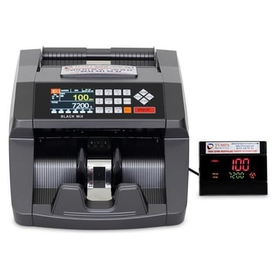 BlackMix Para Sayma Makinesi Sahte Para Kontrol UV-MG-IR (TL-Euro-USD)