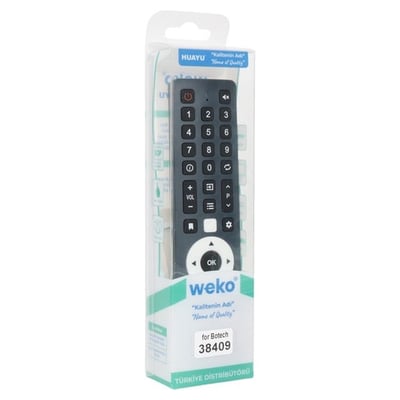 Botech - Wismann - Conti RC0407-020250526 Netflix - Youtube - Prime Video - Google Play Tuşlu Lcd Led TV Kumanda