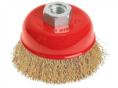 ÇANAK FIRÇA SAÇAKLI (125 MM)