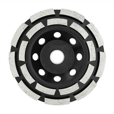 ÇİFT SIRA ELMAS BETON TAŞLAMA DİSKİ  180 MM