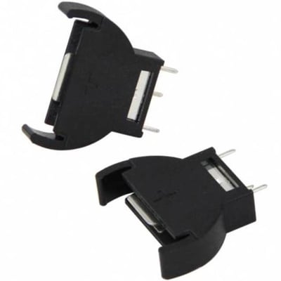 CR2032 Tipi Dikey Pil Yuvası (CR2032-180)