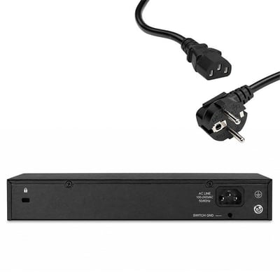 D-Link DES-1024D 24 Port 10/100 Metal Kasa Switch