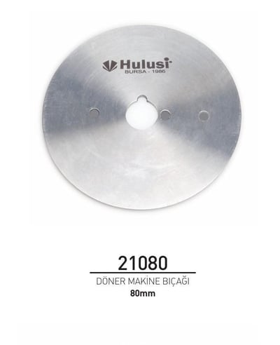 Döner Makine Bıçağı 80mm 21080