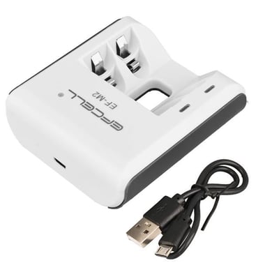 Efcell M2 AA/AAA 2li Pil Şarj Cihazı