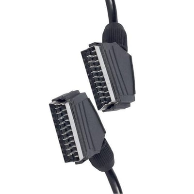 Powermaster PM-2912 Standart 1.2 Metre 7 Mm Tırnaklı Scart Scart Kablo
