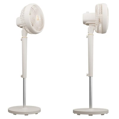 Everest Fan12 Dynabreeze 9 70 Watt 3 Hız Kademeli 2000RPM Çift Motorlu Vantilatör Krem Gold