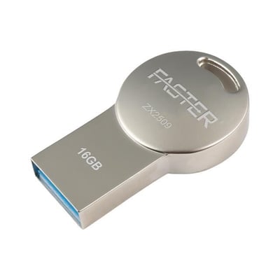 Faster 16 GB Dusl Serisi USB 3.0 Yüksek Hızlı Metal Flash Bellek