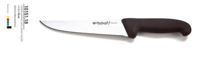 Fibrox Kaymaz Saplı Kasap Bıçağı 18 cm No.3 Hulusi Bıçak 40mm X 180mm X 3mm 10151.18