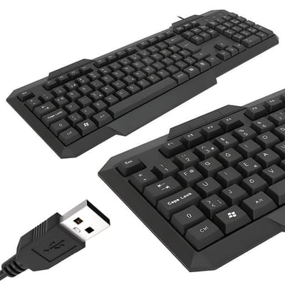 Frisby FK-4812FU F-Türkçe Standart USB Kablolu Klavye
