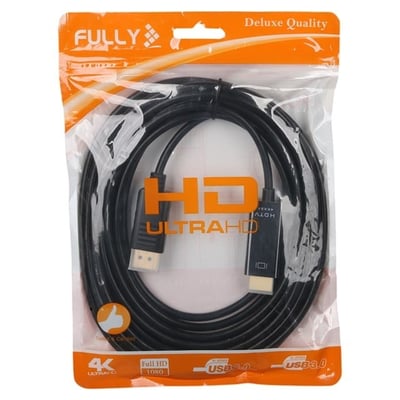 Fully G-536DF 5 Metre DisplayPort to HDMI Aktif Çevirici Görüntü Kablosu