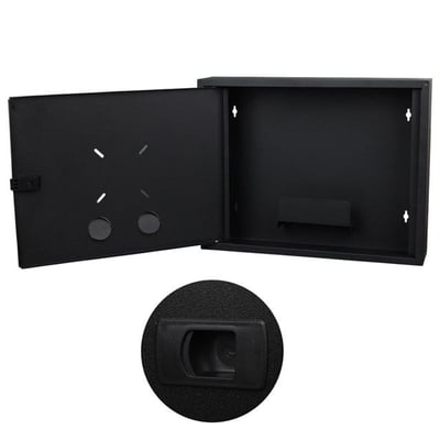 Fury 45x35x10cm Dik Tip Siyah DVR / NVR Güvenlik Kabini Pano