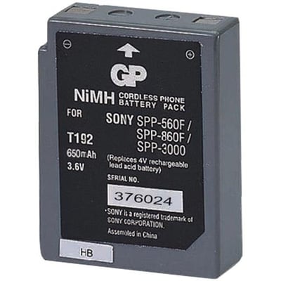 GP T192 3.6 Volt 600mAh LG-Sony BPT40 Telsiz Telefon Pili