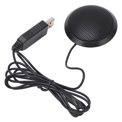 Haiki HK-102 USB 1.5 Metre Kablolu Kondenser Masaüstü Toplantı Podcast Mikrofonu